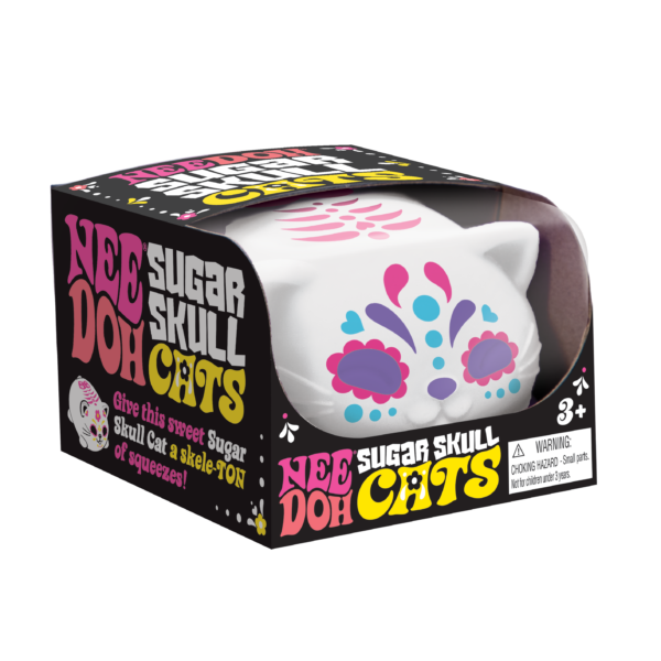 NeeDoh Sugar Skull Cats - US 9618 - Image 7
